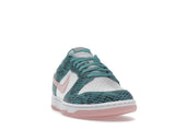 Nike Dunk Low Snakeskin Washed Teal Bleached Coral