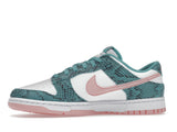 Nike Dunk Low Snakeskin Washed Teal Bleached Coral