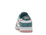 Nike Dunk Low Snakeskin Washed Teal Bleached Coral